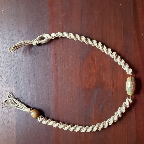 Unakite Gemstone Choker - Picture 2 of 3